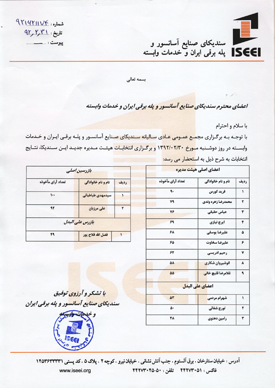 آسانسور پله برقی سندیکای آسانسور و پله برقی ایران