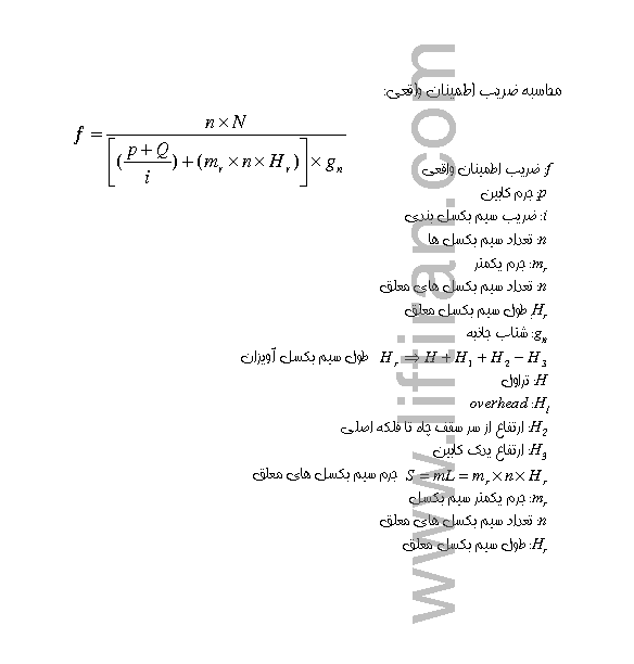 آسانسور محاسبه آسانسور پله برقی محاسبات استاندارد آسانسور اسانسور