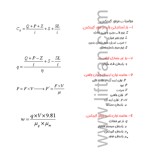 آسانسور محاسبه آسانسور پله برقی محاسبات استاندارد آسانسور اسانسور