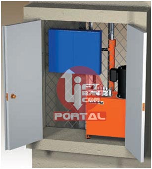 pulling hydraulic elevator آسانسور هیدرولیکی